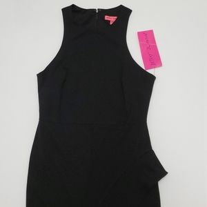 New with Tags Betsey Johnson Black Cocktail Dress